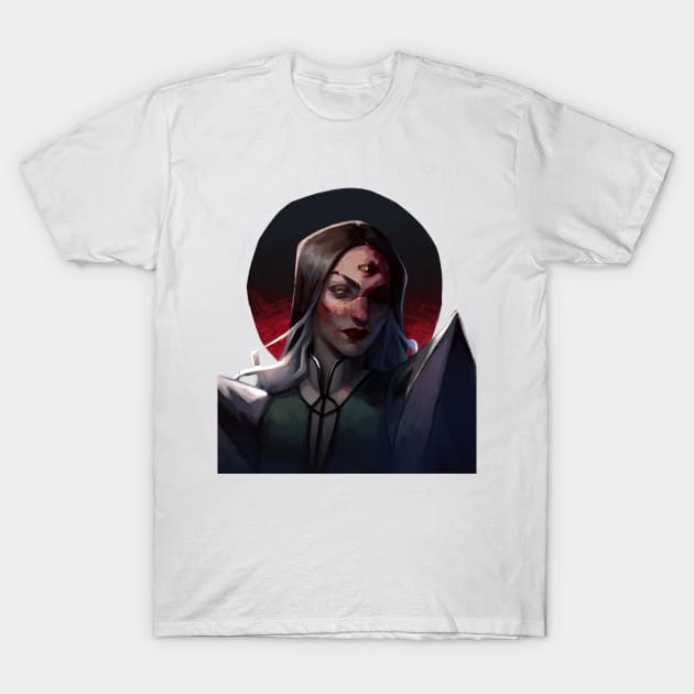 Two-faced T-Shirt by Emilyena